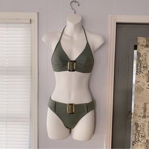 Bond girl 2 piece bathing suit